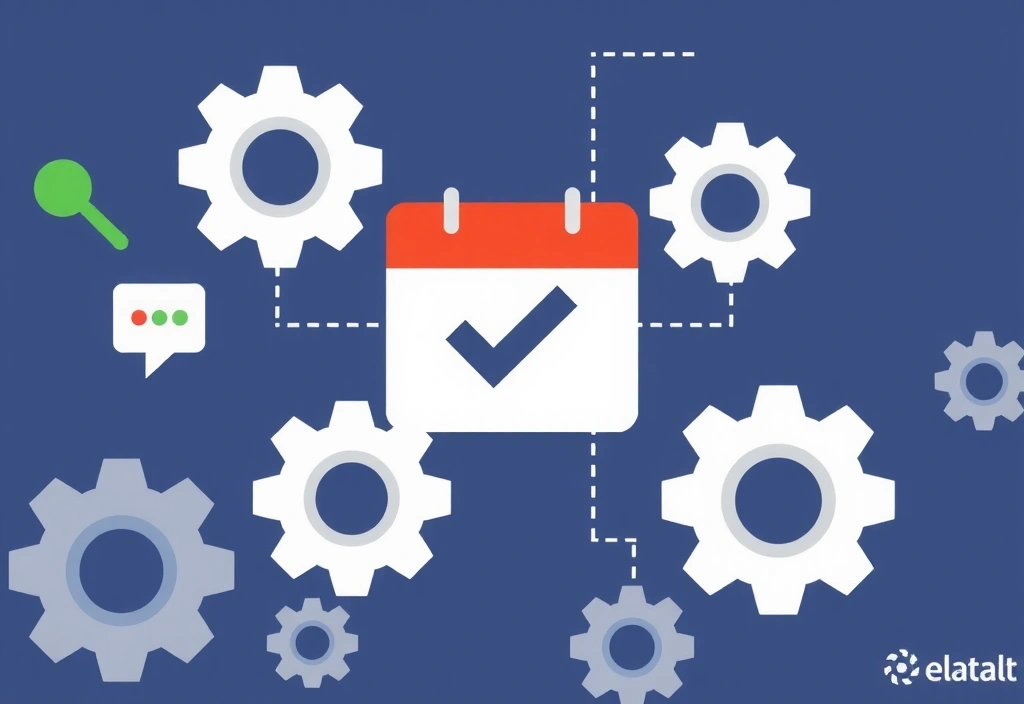 Illustration of a calendar with highlighted dates, symbolizing policy updates